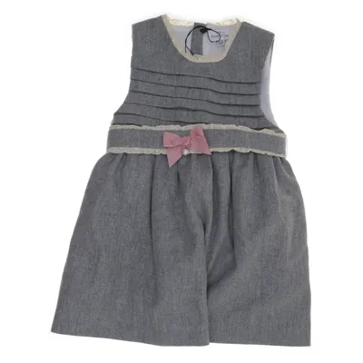 Dress (Gray) from Mayoral Chic Acrylic, Cotton, Polyester, Wool