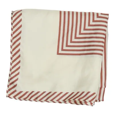 Silketørklæde (Beige, Brun) fra Glitter Polyester