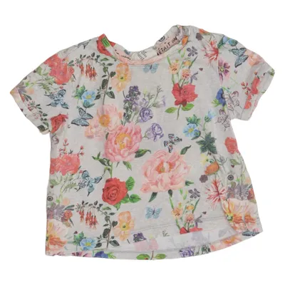 T-shirt (Gray, Multicolored) from Nathalie Lété x H&M Cotton