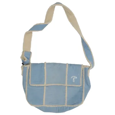 Shoulder-bag (Blue, Beige) from Drop
