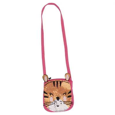 Shoulder-bag (Pink, Gold, Multicolored) from Debenhams Cotton