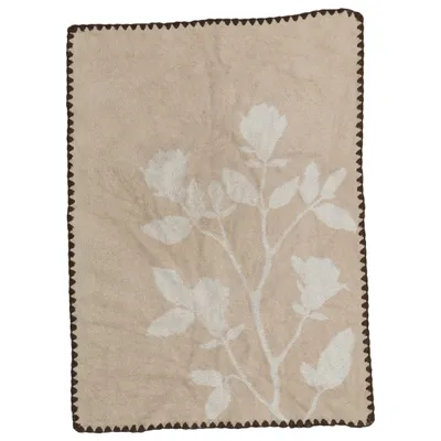 Towel (Beige, White) from Living by Hemtex Cotton