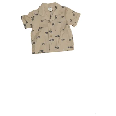 Korte mouwen shirt (Beige) van H&M Baby Katoen