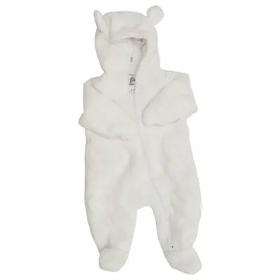 Sparkdräkt (Vit) från Basic U Bomull, Polyester