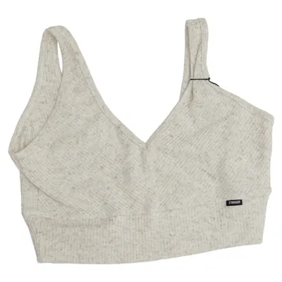 Sports-BH (Grå) fra Stronger Elastan, Linned, Polyester