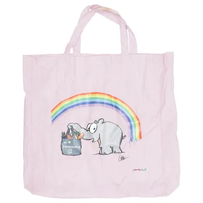 Sac en toile (Rose, Multicolore) de EDEKA