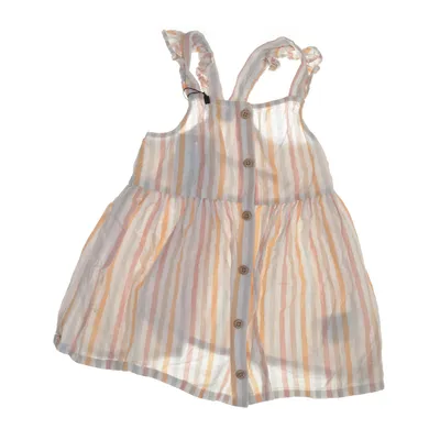 Klänning (Flerfärgad, Vit) från H&M Baby Bomull