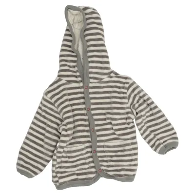 Hoodie (White, Brown) from Living Crafts