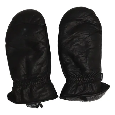 Moufles en cuir (Noir) de Gaucho Cuir, Polyester