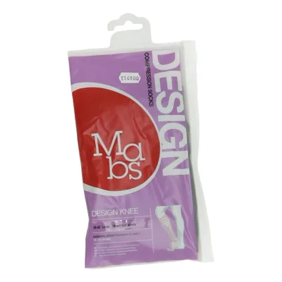 Compression socks (Design Knee) from Mabs Elastane, Polyamide