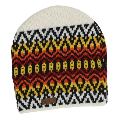 Beaniehue (Hvid, Flerfarvet) fra Sätila Akryl, Merinould