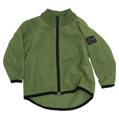 Fleecejakke (Grøn) fra Polarn O. Pyret Polyester