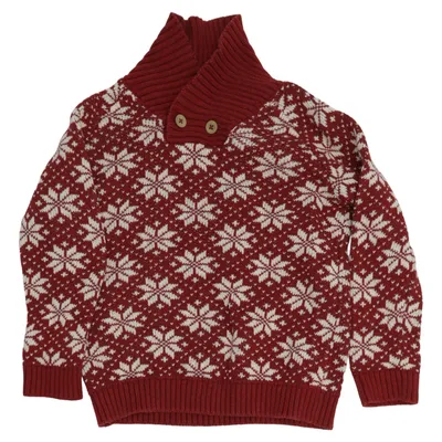 Julesweater (Rød, Hvid) fra Newbie by KappAhl Bomuld