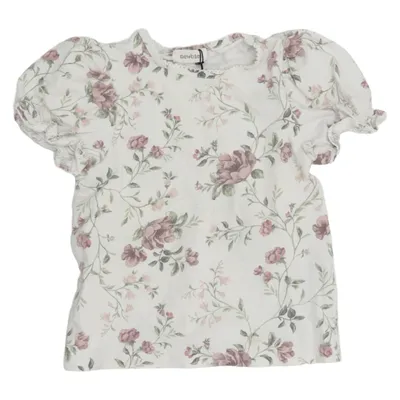 Top (Hvid, Pink, Grøn) fra Newbie by KappAhl Bomuld, Elastan