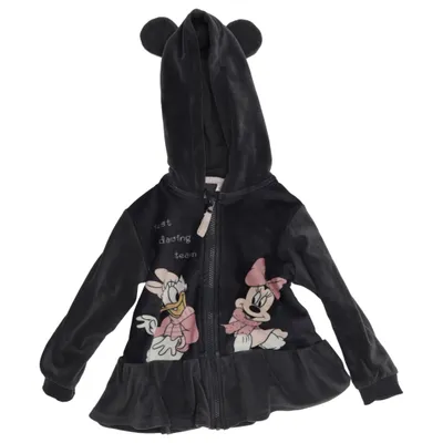 Capuchon sweater (Zwart, Meerkleurig) van Disney Baby Elastaan, Polyester