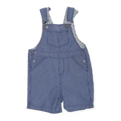 Dungarees (Blue, White) from Petit Bateau