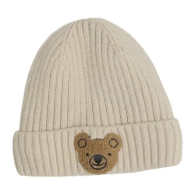Beanie (Beige) van Dopo Dopo Baby Polyamide, Polyester, Viscose