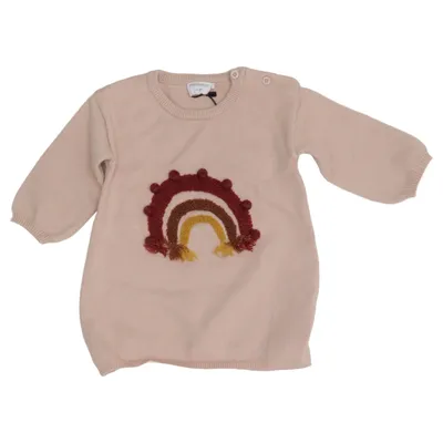 Dress (Pink, Multicolored) from Fred & Flo Polyamide, Polyester, Viscose