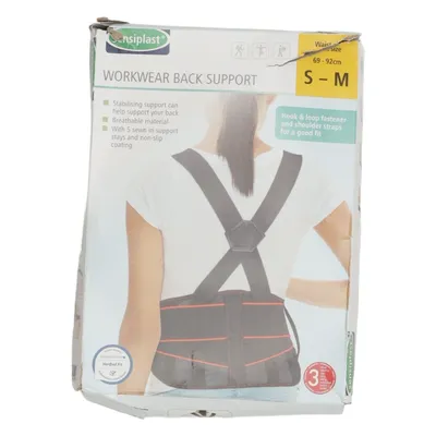Correcteur de posture (Noir, Orange) de Sensiplast