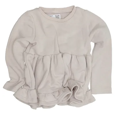 Kjole (Beige) fra Little People Bomuld, Elastan, Polyester