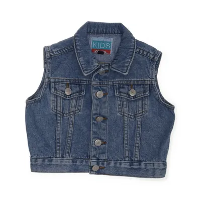 Jeansväst (Blå) från European Kids Lindex Bomull