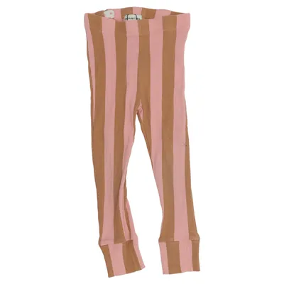 Leggings (Roze, Bruin) van Minories Katoen, Elastaan