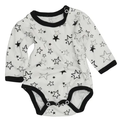 Body (Hvid, Sort) fra Newborn Bambus, Bomuld