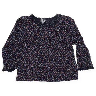Long sleeve T-shirt (Blue, Multicolored) from H&M Baby Cotton, Elastane