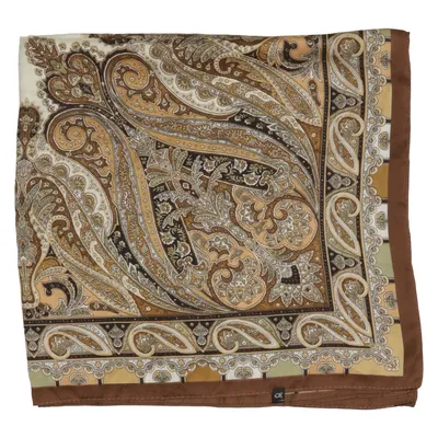 Zakdoek (Bruin, Beige, Meerkleurig) Polyester