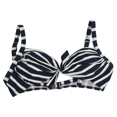 Bikini top (Blue, White) from Saltabad Elastane, Polyamide