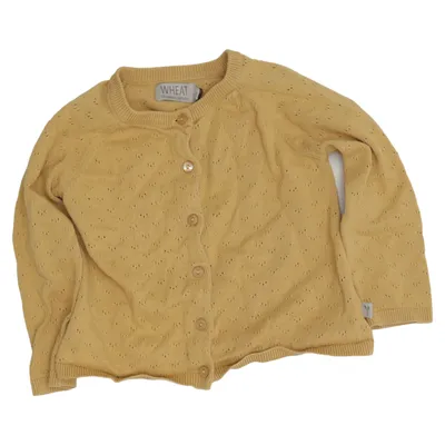 Strickjacke (Gelb) von Wheat Bio-Baumwolle