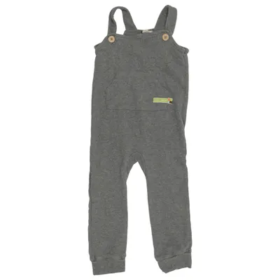 Hängselbyxor (Grå) från Loud + Proud Ekologisk bomull