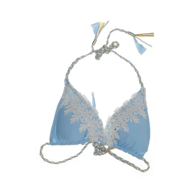 Bikiniöverdel (Blå, Vit) från To Die For Elastan, Polyamid