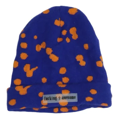 Beanie (Blauw, Oranje) van Fucking Awesome Angora, Polyamide