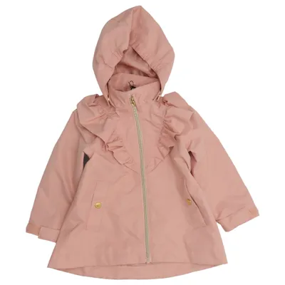 Regnfrakke (Pink) fra Petite Chérie Polyester