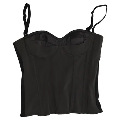 Bustier (Grijs, Zwart) van Ake Elastaan, Polyester, Viscose