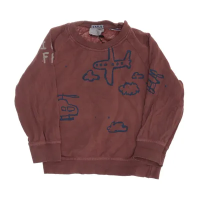 Collegetröja (Brun, Flerfärgad) från Zara BabyBoy Bomull