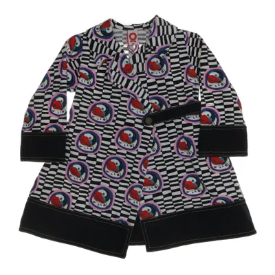 Coat (White, Black, Multicolored) from Katvig Cotton, Organic cotton