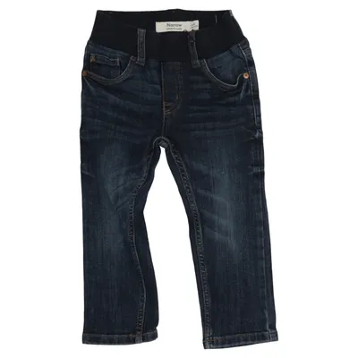 Jeans (Blue) from Narrow by Lindex Cotton, Elastane, Polyester