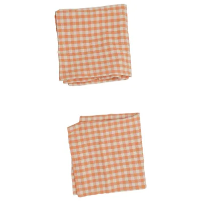 Hovedpudebetræk (Orange, Hvid) fra H&M Home Bomuld
