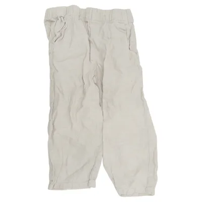 Pants (Beige) from Lindex Kids Cotton, Linen