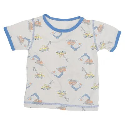 T-shirt (Beige, Blå, Orange) från Snoozy Scandinavia Bomull, Elastan