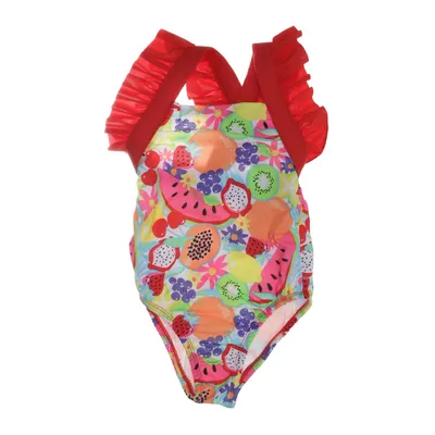 Swimsuit (Multicolored, Red) from Penelope Mack Elastane, Polyester
