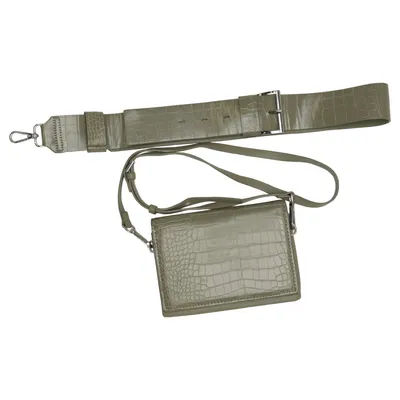 Shoulder-bag (Green) from Carin Wester Polyester