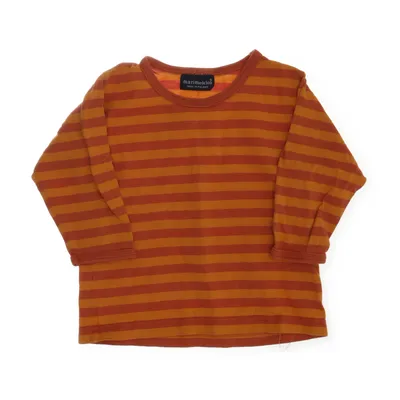Langærmet t-shirt (Orange, Brun) fra Marimekko Bomuld