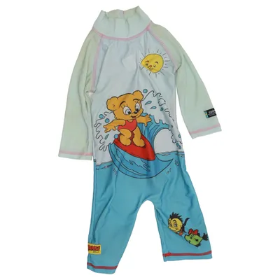 UV clothing (Blue, Multicolored) from Swimpy Elastane, Polyester