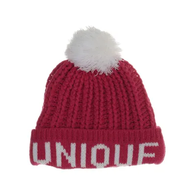 Bobble hat (Pink, White) from AWG Mode Center Acrylic