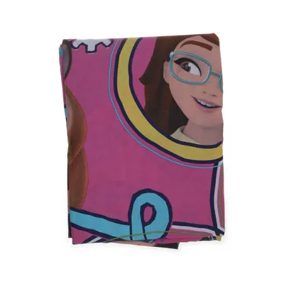 Bed set (Pink, Multicolored) from Character World Cotton