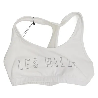 Sports bra (White) from LesMills