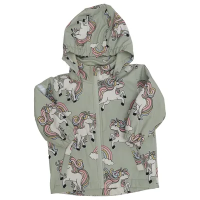 Regenjacke (Grün, Mehrfarbig) von Fix by Lindex Elasthan, Polyester, Polyurethan